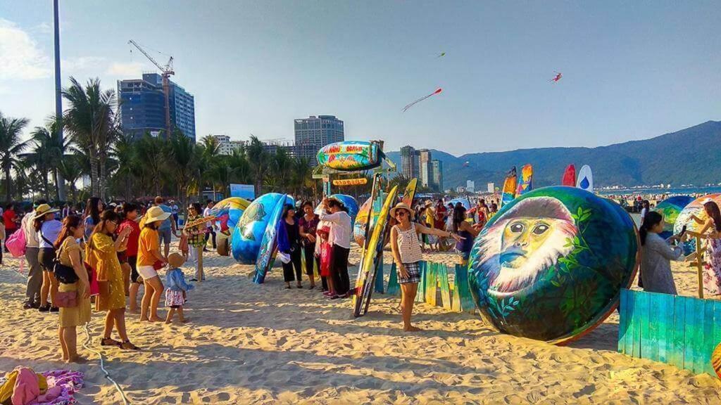 Ha Linh Apartment Da Nang Bagian luar foto